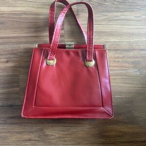 Vintage Red Bag